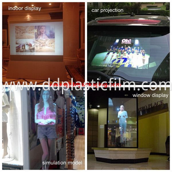 rear projection film application_